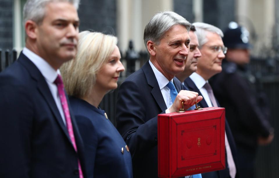  Economic growth forecasts for the whole of the UK were also revised down in the Budget