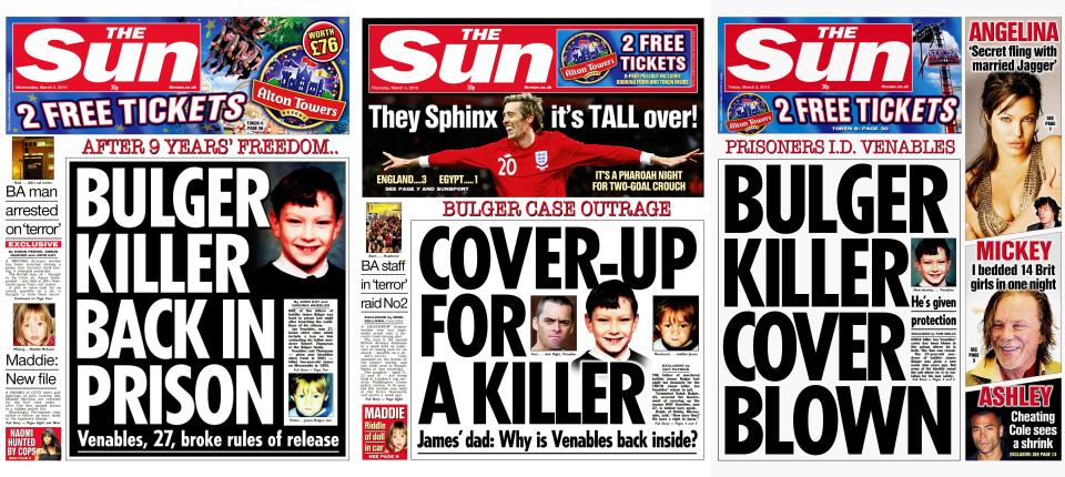 How The Sun reported the case 