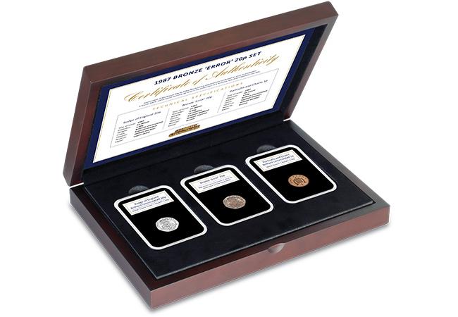 The lucky winner of the competition will get the coin in a special presentation box