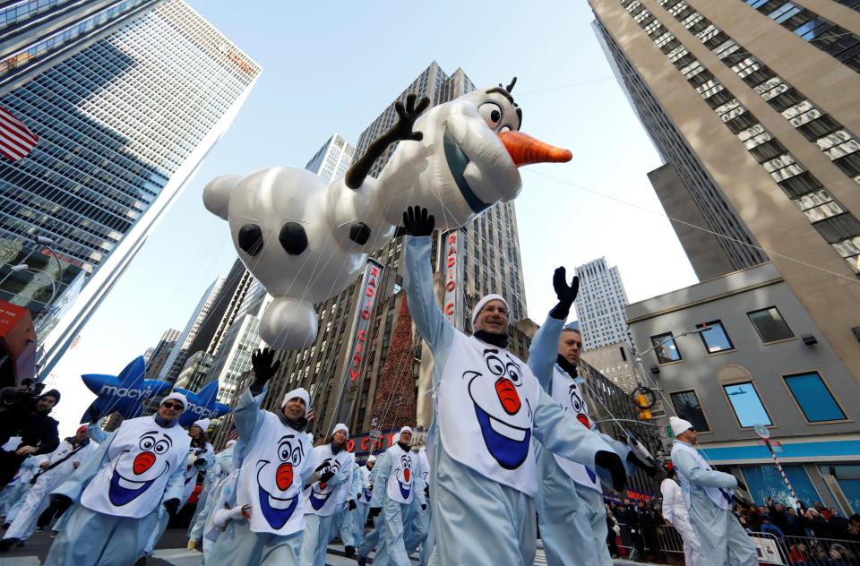  Frozen's goofy snowman Olaf stole the show