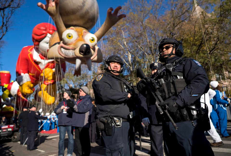  The security operation will be the biggest in the parade's 91-year history