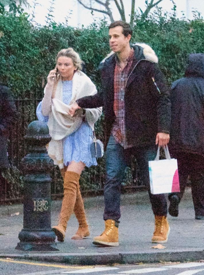  James and Toff on 4 November, shopping in Chelsea