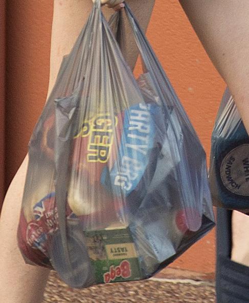  The couple picked up cheese, chips and muffins among their groceries