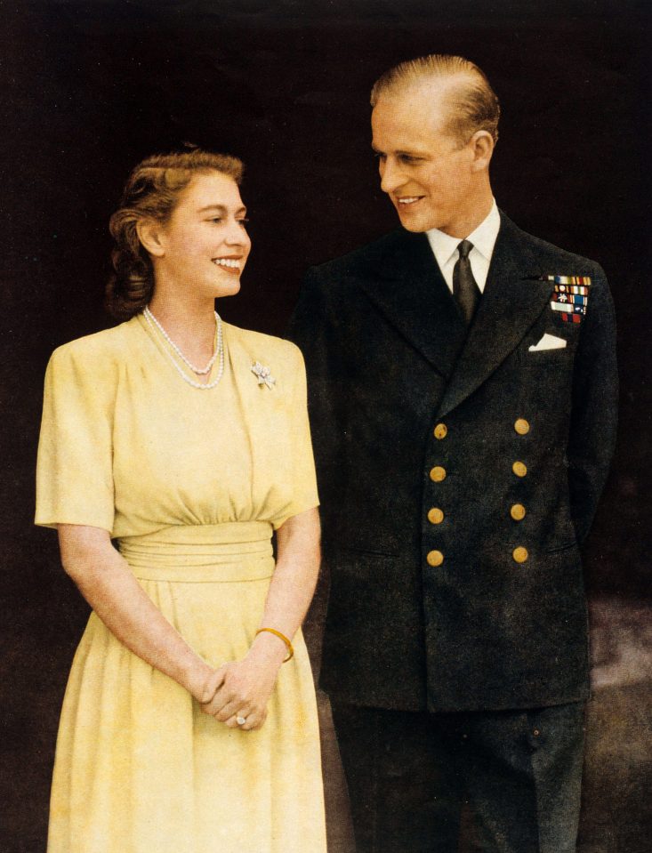  Princess Elizabeth married Prince Philip in November 1947