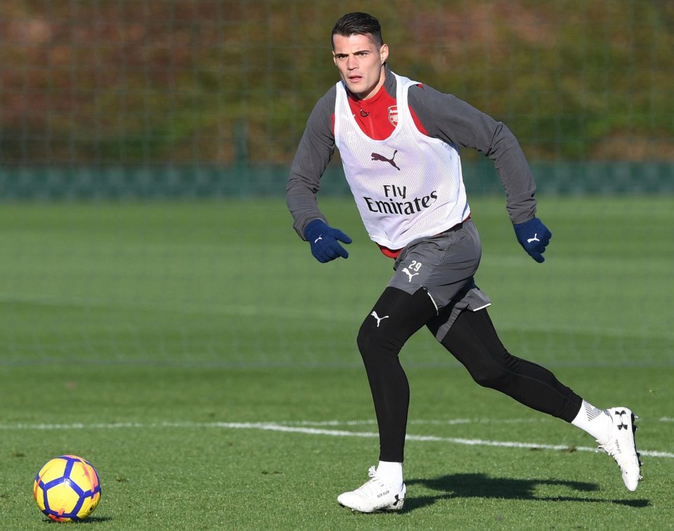  Granit Xhaka says the Premier League is as tough as he thought it would be