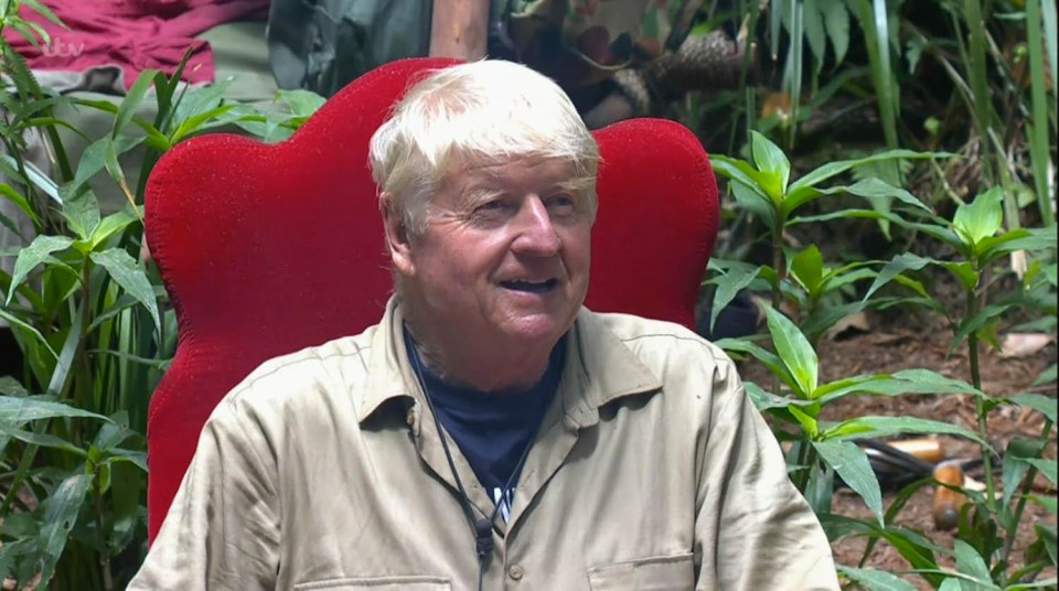 Stanley Johnson was elected as the camp’s Prime Minister on tonight’s show