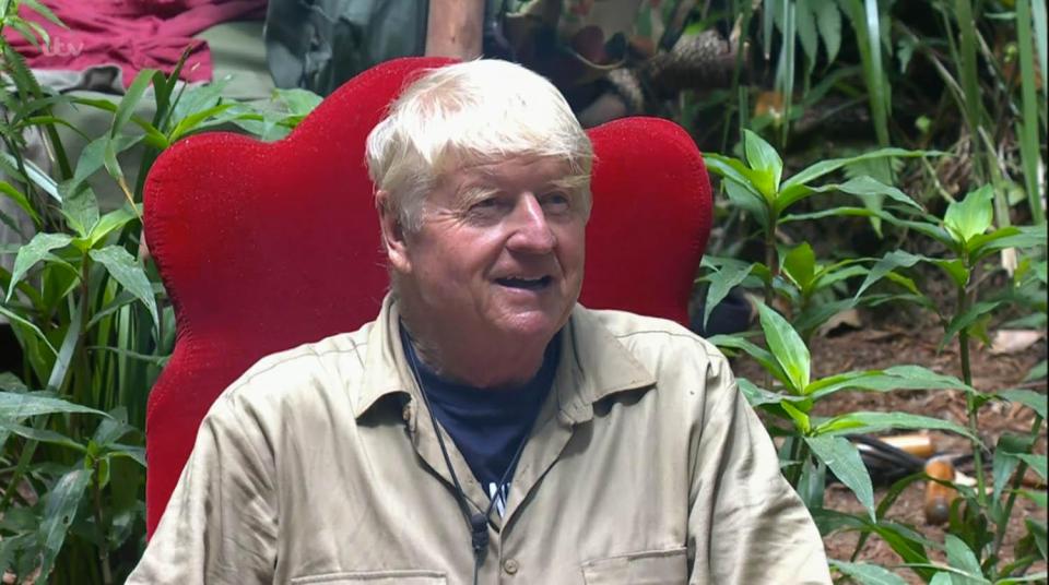  Stanley Johnson was elected as the camp's Prime Minister on tonight's show