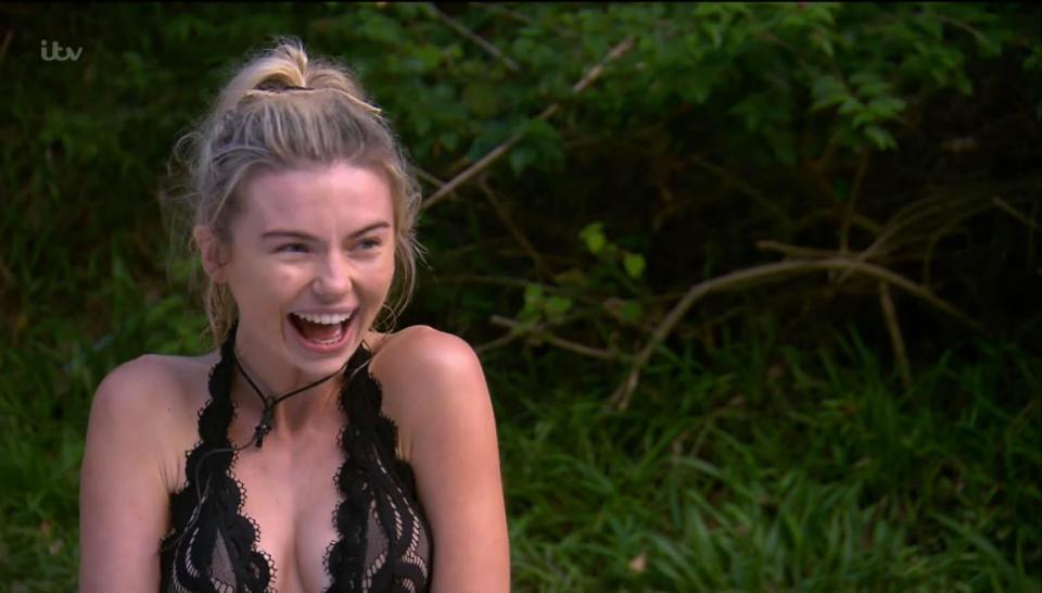  Toff has been impressing with her resilience in the jungle