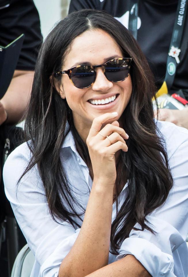  When she's not at a fancy event, Meghan has a very relaxed sense of style