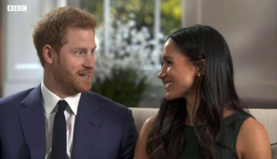  Prince Harry and Meghan Markle opened up about the their engagement in their first ever joint interview