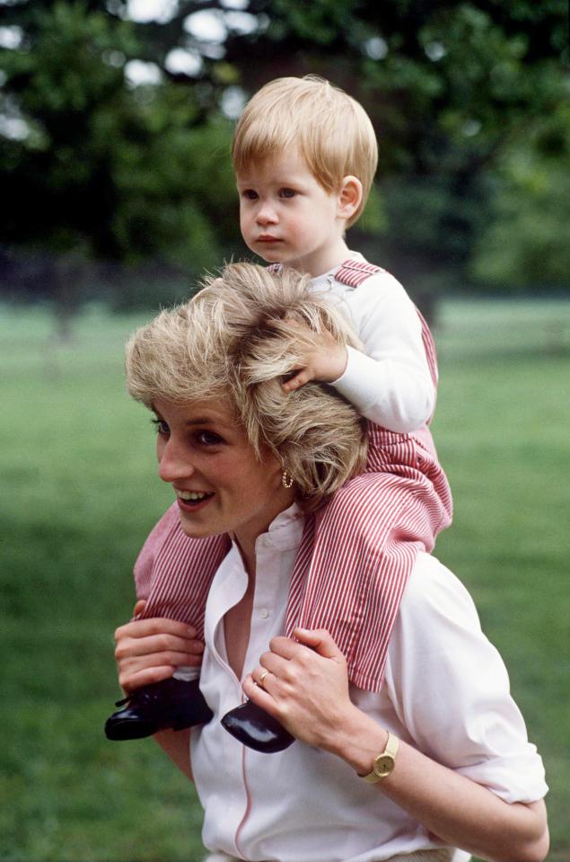  Princess Diana was tragically killed in a car accident in Paris when Harry was just 12