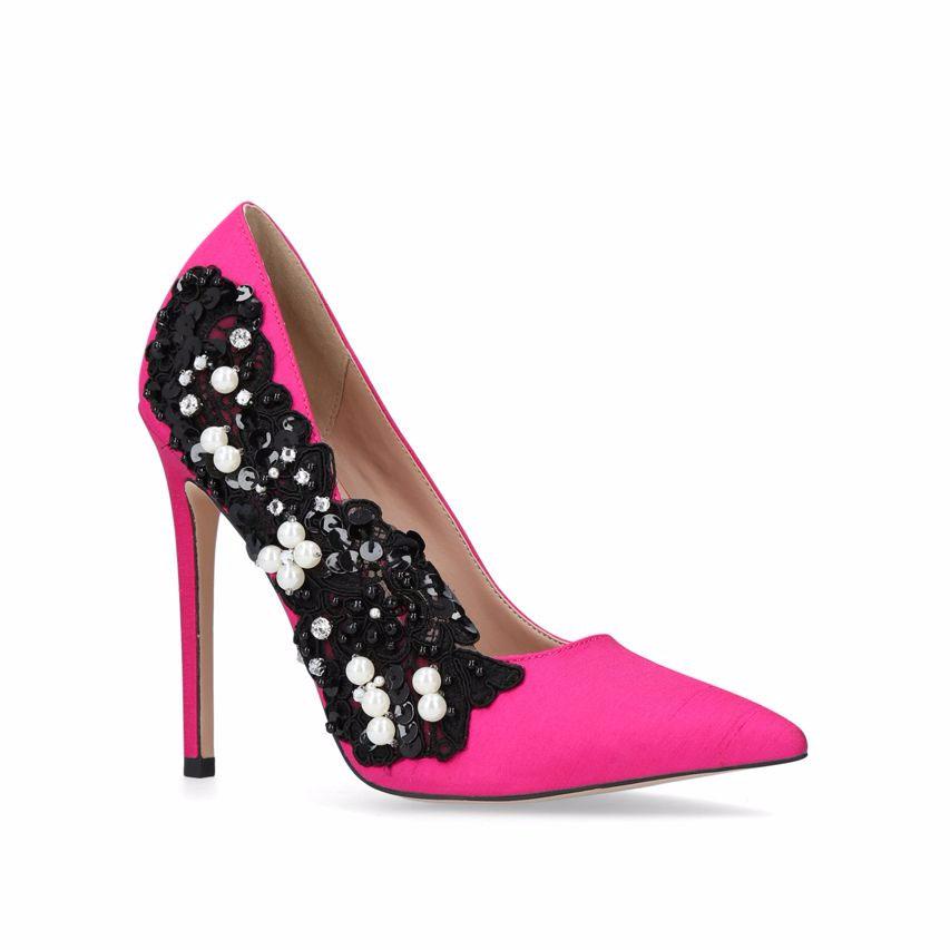 You can save £60 on these KG Kurt Geiger Pink Bounty court shoes 