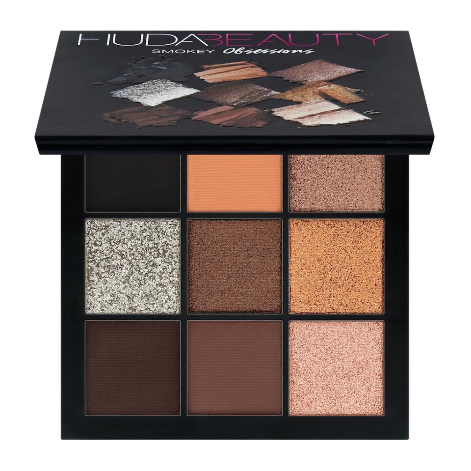 Huda Obsessions Palette in Smokey; £25; cultbeauty.co.uk