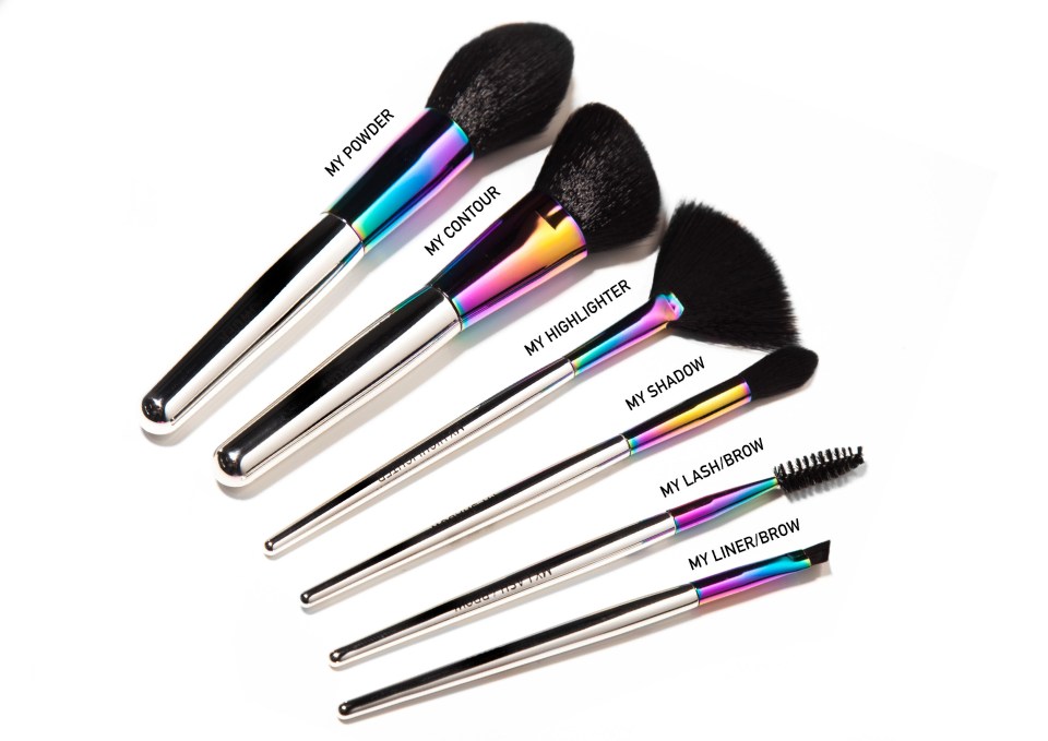 Electro Make-up Brush Set; £25; mykitco.co.uk