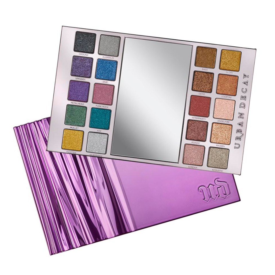 Urban Decay Heavy Metals Palette; £43; urbandecay.co.uk