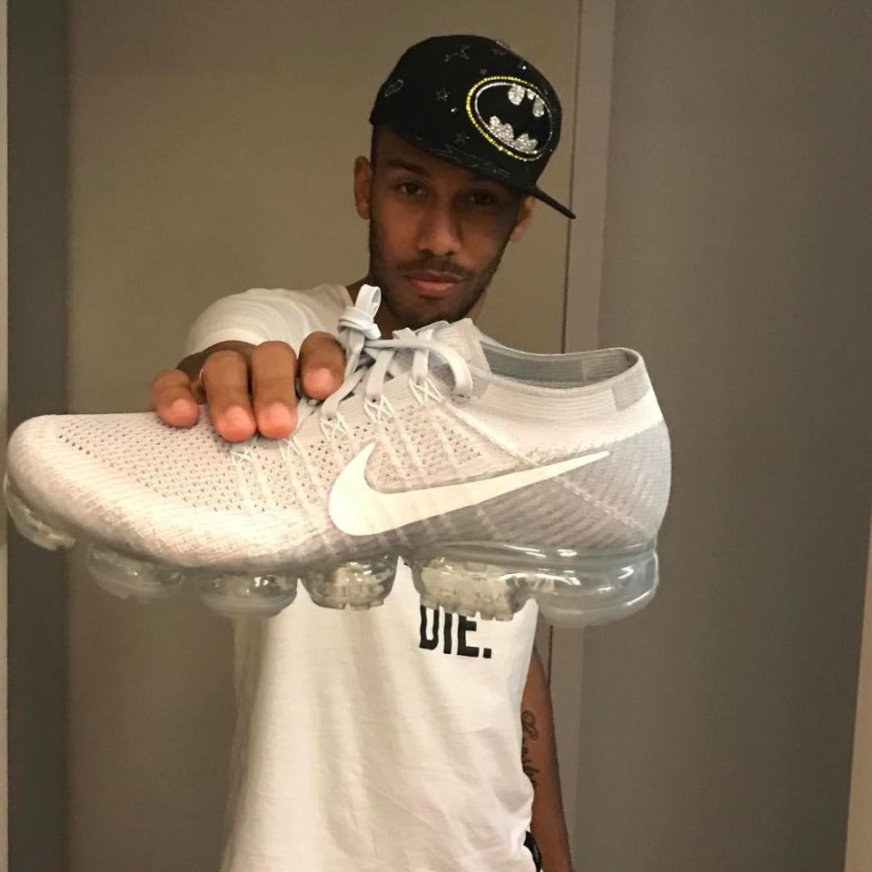 Batman fan Pierre-Emerick Aubameyang is a Nike-sponsored athlete