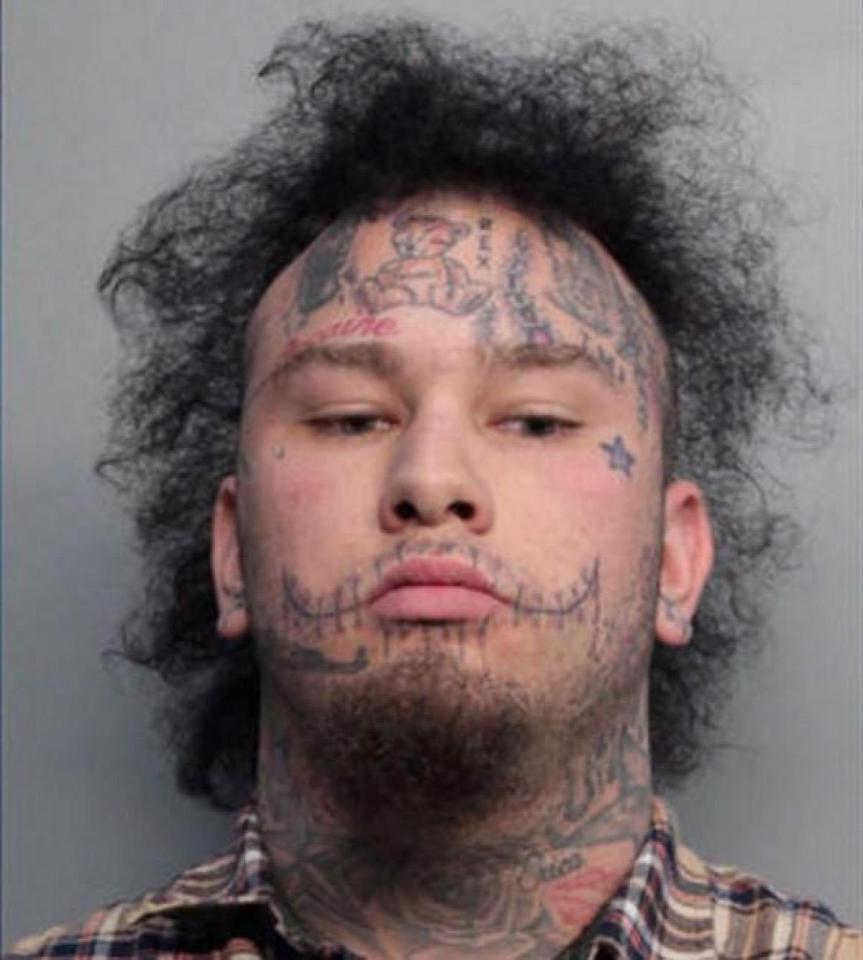  This guy looks like he'll be keeping quiet, if his tatt is anything to go by