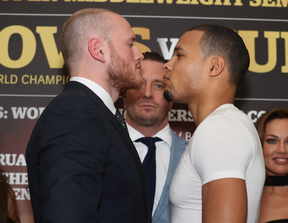  George Groves and Chris Eubank Jr are preparing to fight in the World Boxing Super Series semi-final in Manchester