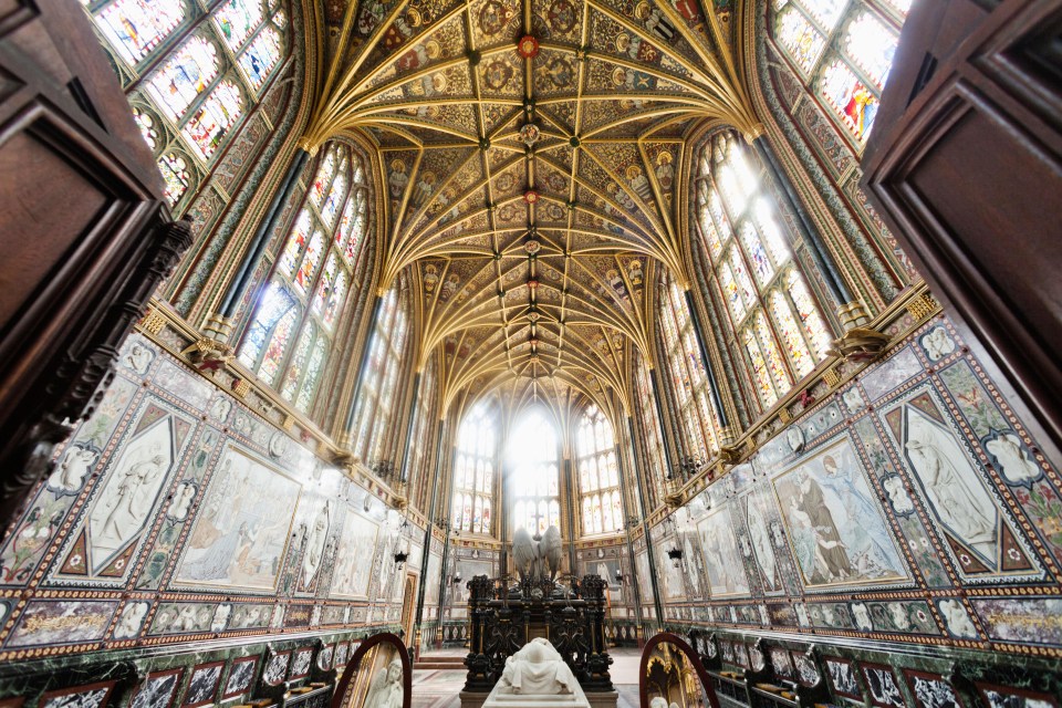 The gothic chapel will provide a more intimate setting for the couple’s nuptials than Westminster Abbey