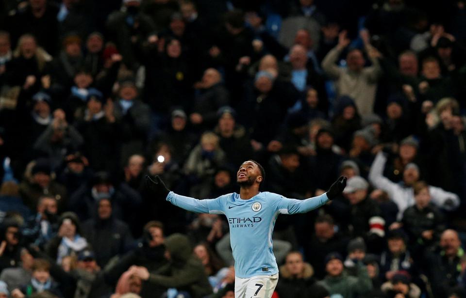  Raheem Sterling scored a dramatic 95th minute winner to spark mass celebrations