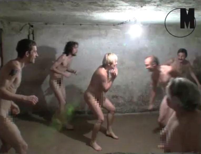  This video of naked people playing tag inside a Nazi death chamber is causing outrage