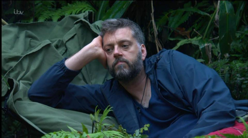 Iain Lee won immunity from eviction a day after strawberry gate 