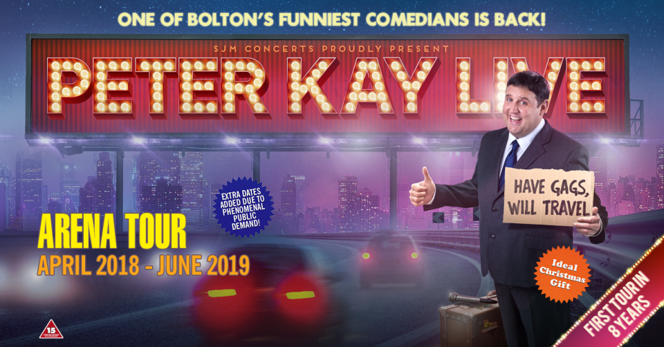 Peter Kay tickets