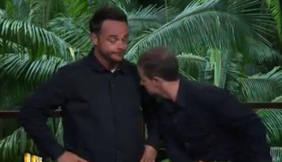  The Geordie duo were making fun of the campmates smell problem