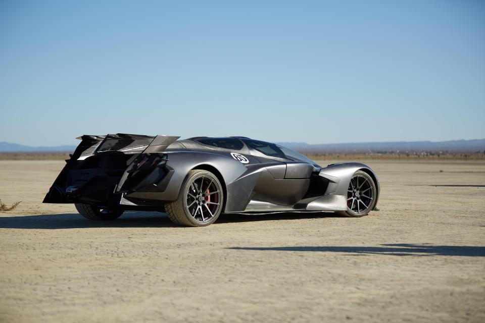  The Raesr hypercar has serious acceleration power