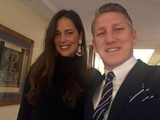  Schweinsteiger later posted this picture and said 'we are so grateful!'