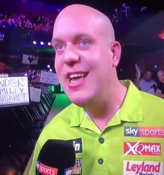  Michael van Gerwen called Phil Taylor a "k**b"