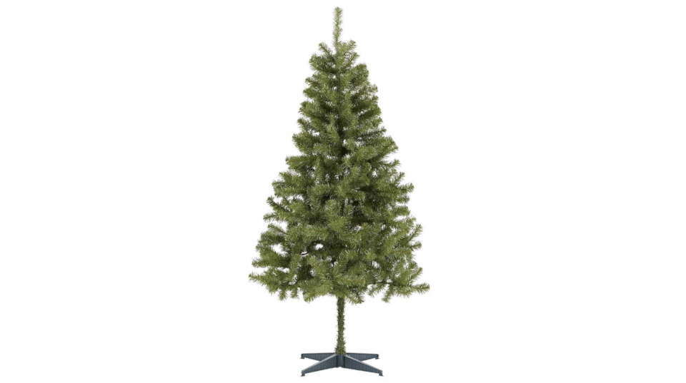  The 6ft Greenland Christmas Tree from Tesco is just £15