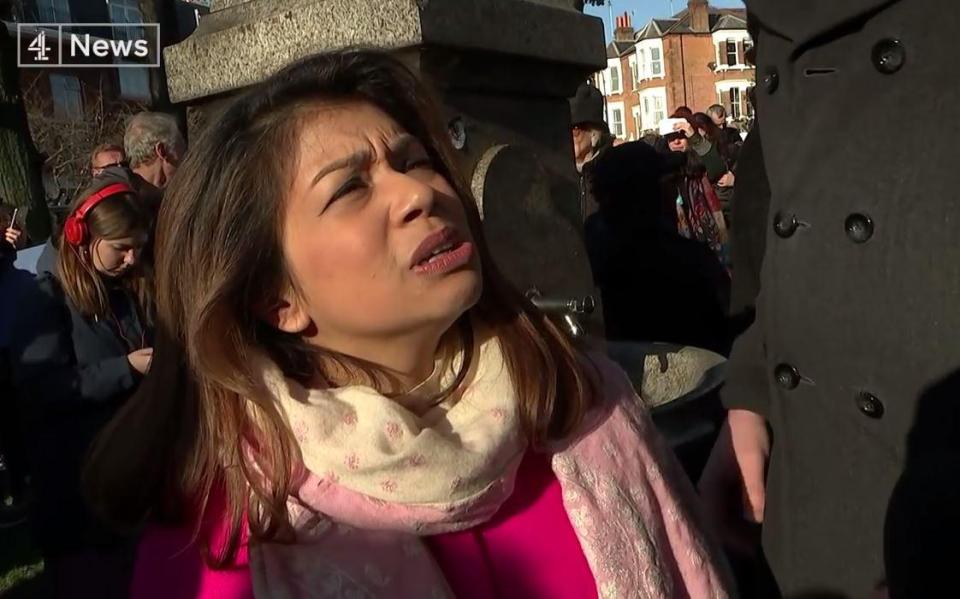  Tulip Siddiq has been accused of threatening a pregnant journalist