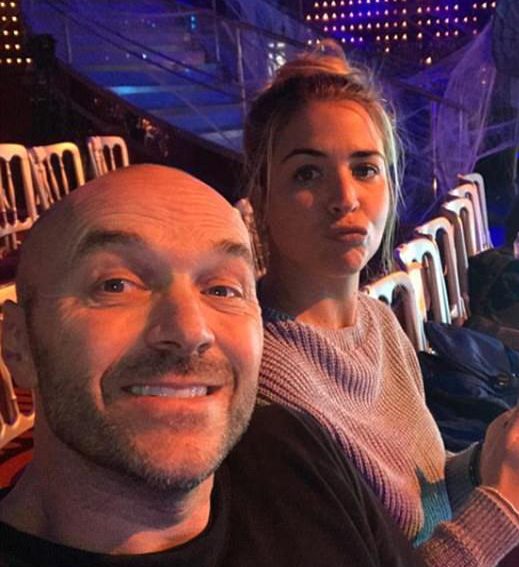  Simon and Gemma cosied up for multiple selfies during Strictly 2017