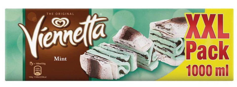  A firm family favourite the Viennetta Chocolate mint is also part of the meal deal