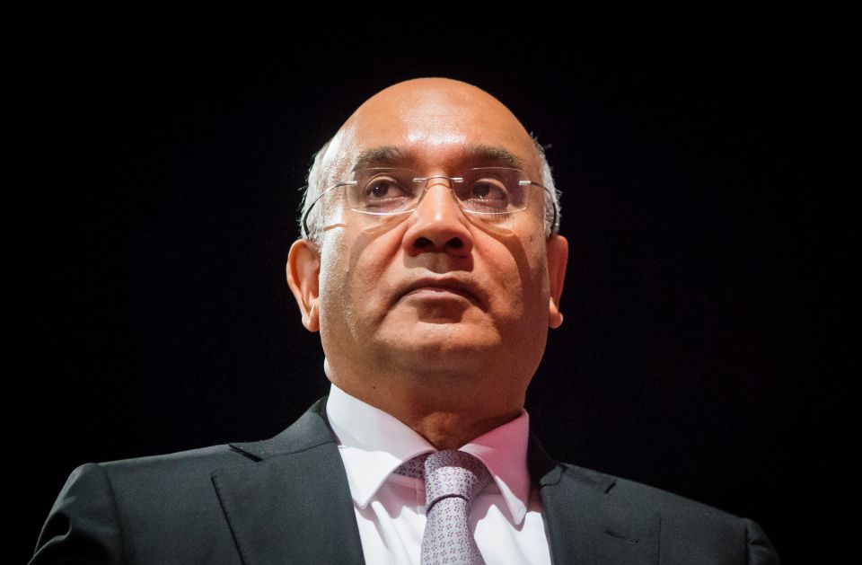  Mr Vaz was booted out of Parliament for six months for his behaviour on October 31