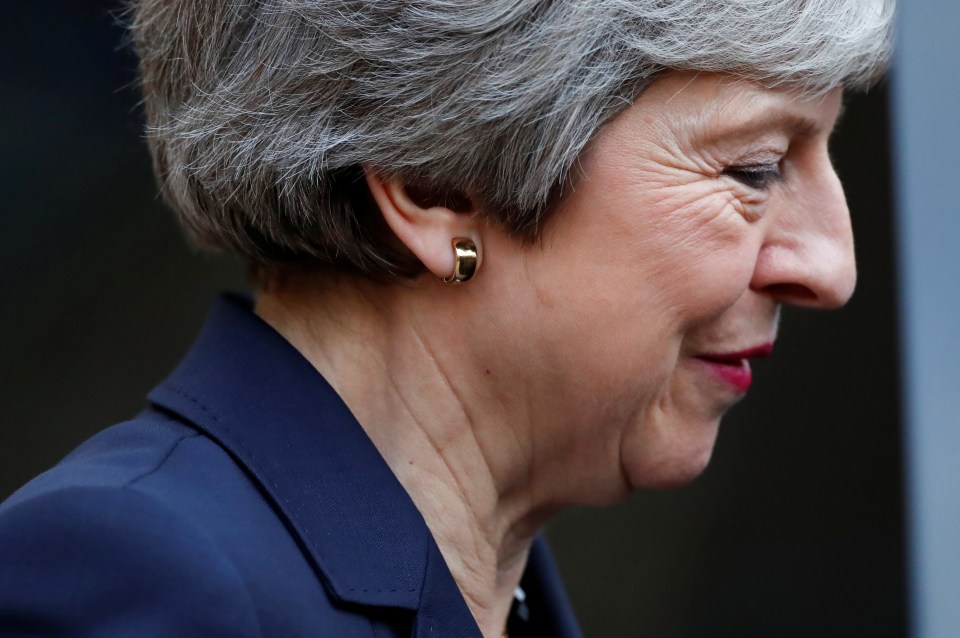  May is struggling to get the withdrawal agreement through Parliament