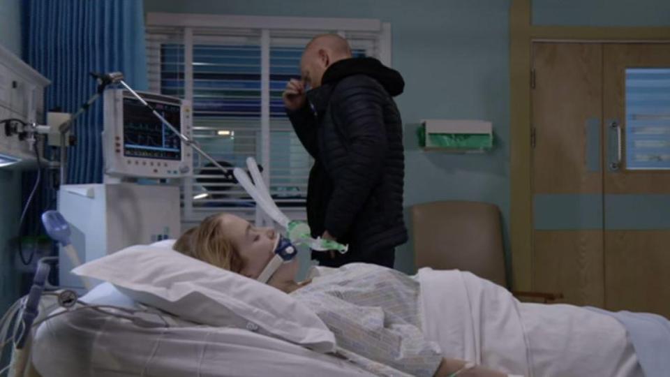  Abi Branning's life support was eventually turned off