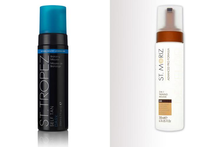  St Tropez's £33 bronzing mousse can easily be replaced by the budget friendly St Moriz from Superdrug