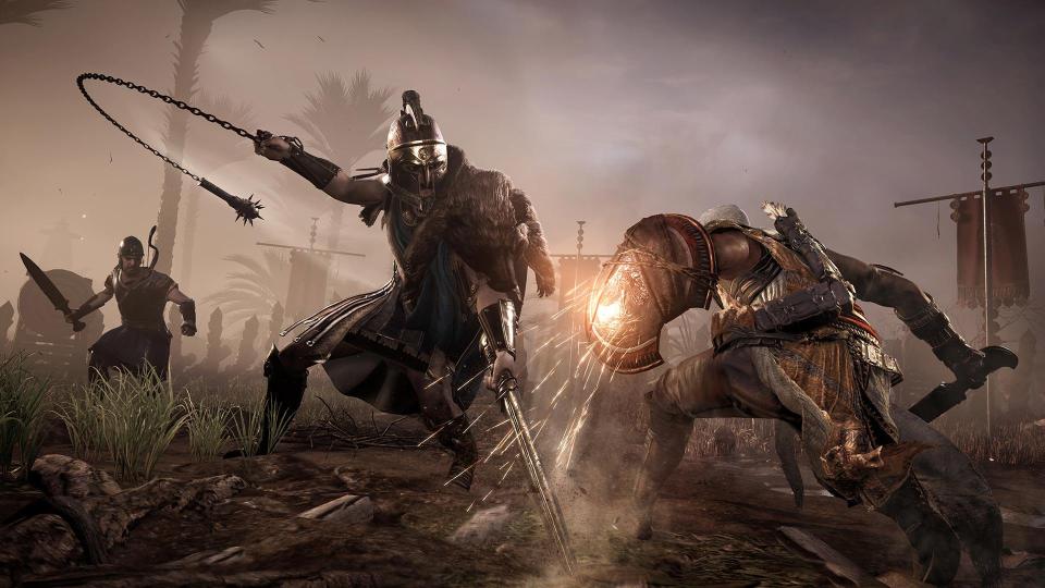  The combat has been overhauled in Assassin's Creed Origins