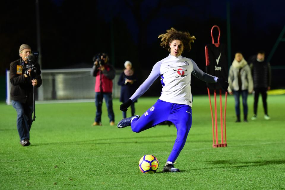  Teenager Ampadu was extremely unlucky - hitting the post three times