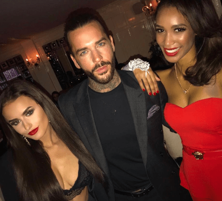  Pete Wicks and Amber Davies enjoyed a night out together