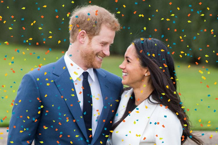  Britain is set for one long party after Prince Harry and Meghan Markle announced their wedding will be on the same day as the FA Cup Final