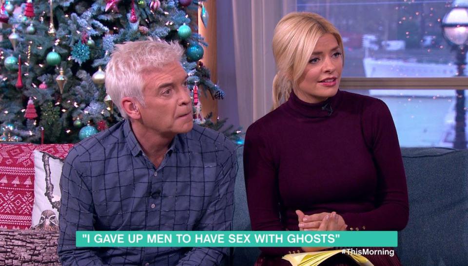  Holly and Phillip Schofield were fascinated by the interview