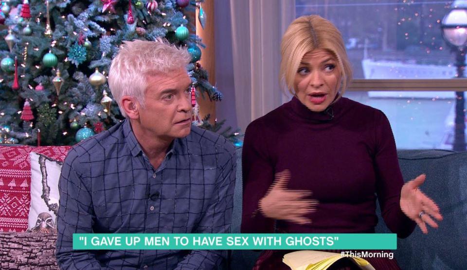  Holly asked Amethyst if she had orgasmed after having sex with a ghost