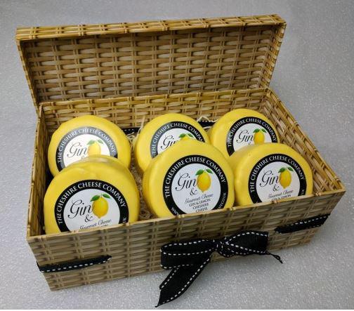 You can buy a pack of six which comes in a wicker basket hamper for £27.50