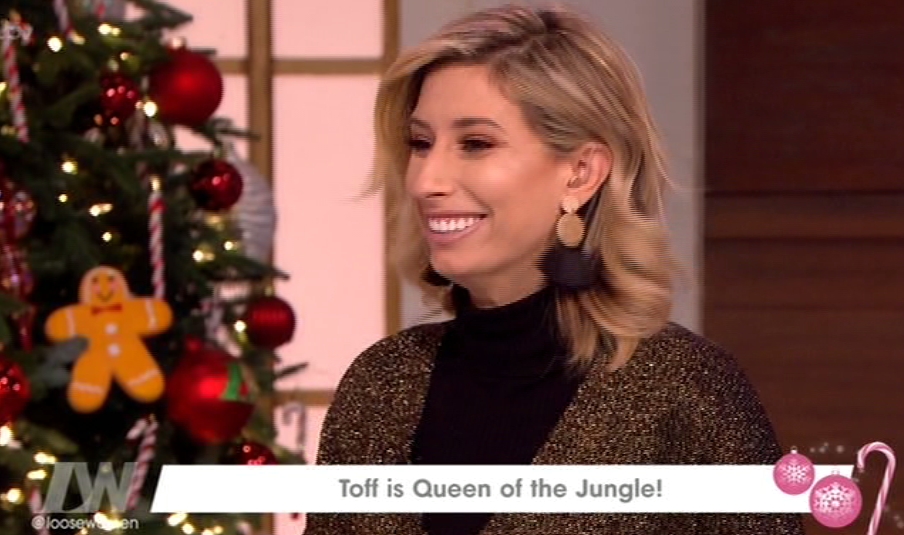  Stacey Solomon has said Toff's life with change forever now