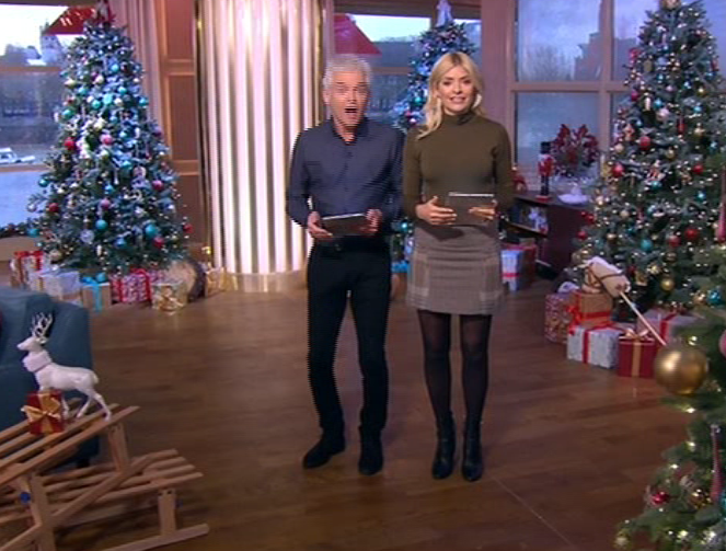  Phillip Schofield and Holly Willoughby were left shocked