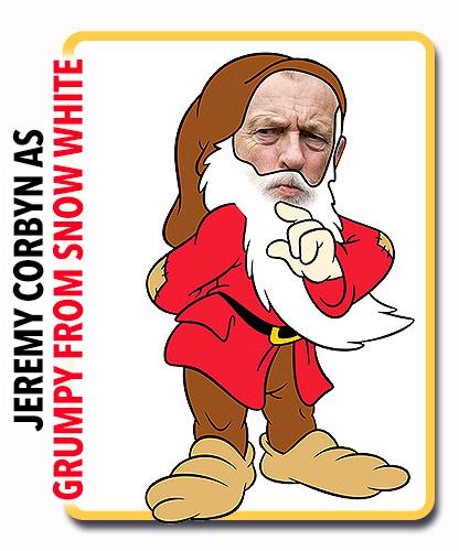  Jeremy Corbyn was compared to Grumpy from Snow White