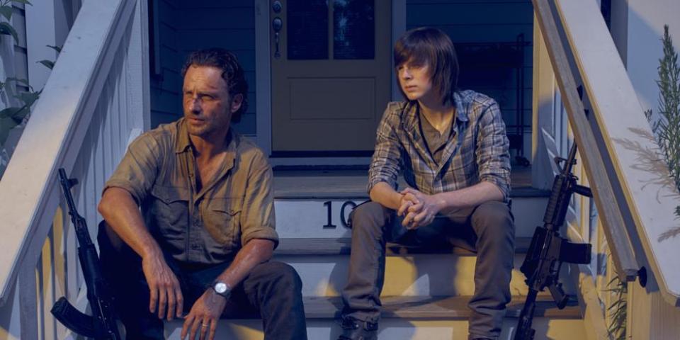  Rick and Carl's bond has been central to the drama since day one